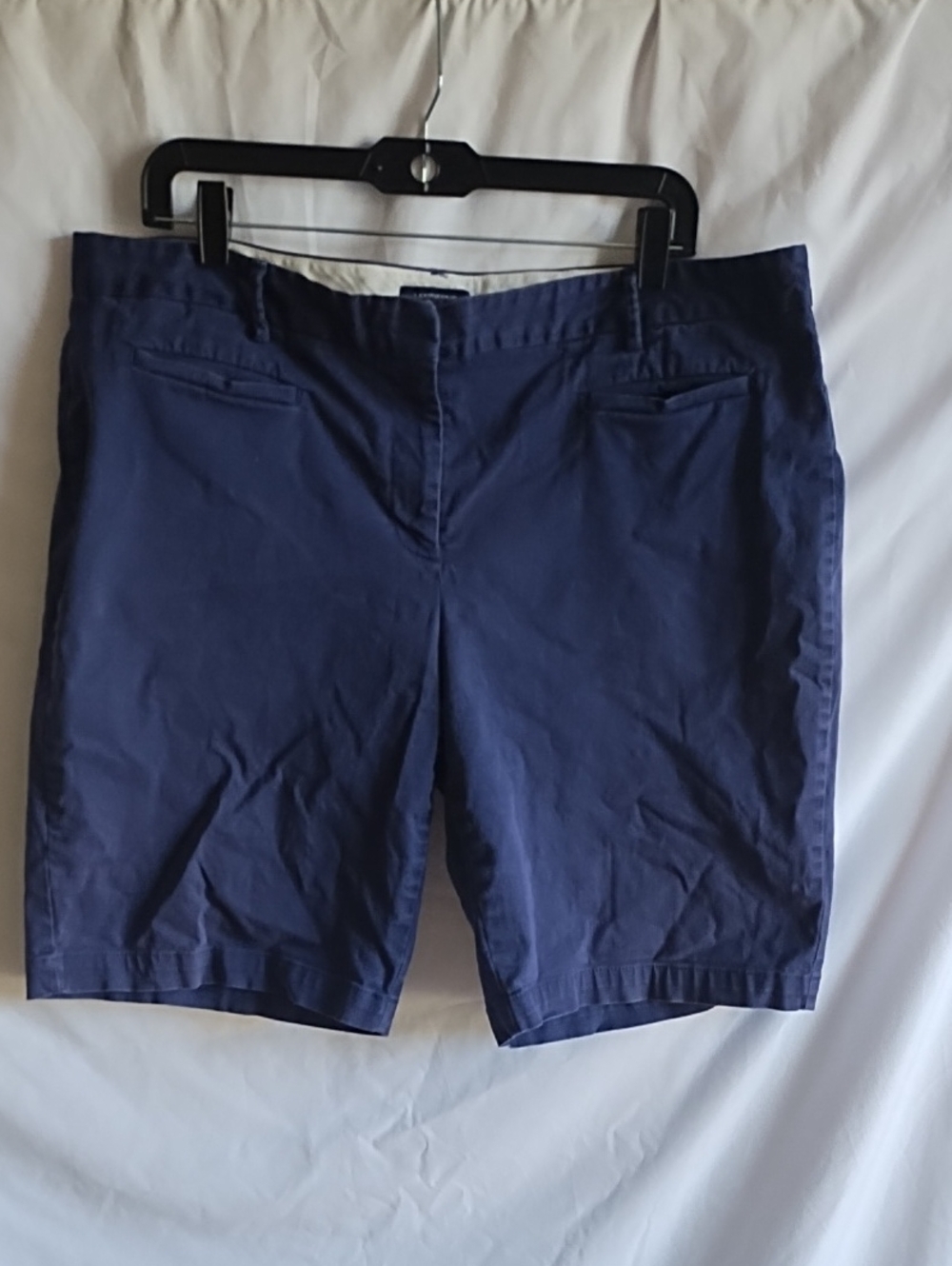 Lands' End Women's Navy Bermuda Shorts